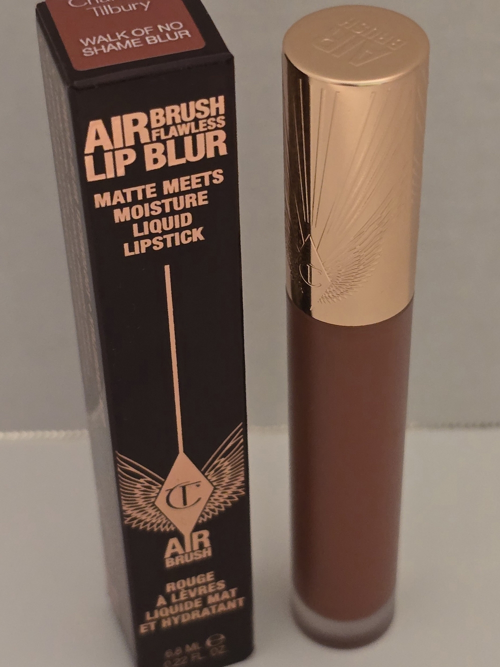 Charlotte Tilbury Airbrush Lip Blur Liquid Lipstick - Walk Of No Shame